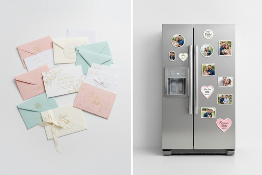 Save the Date Magnets vs. Greeting Cards: Why Photo Magnets Win Every Time