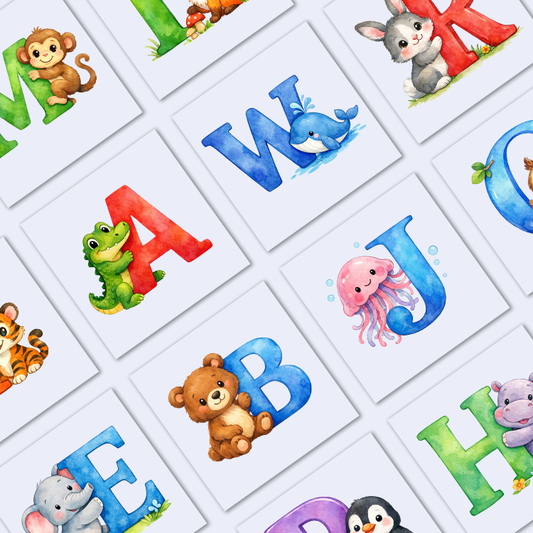 Animal A-Z Watercolor Set