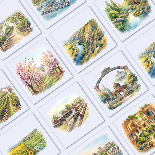 Central Valley California Inspired Set