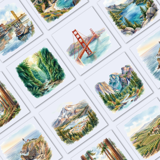 Northern California Inspired Set